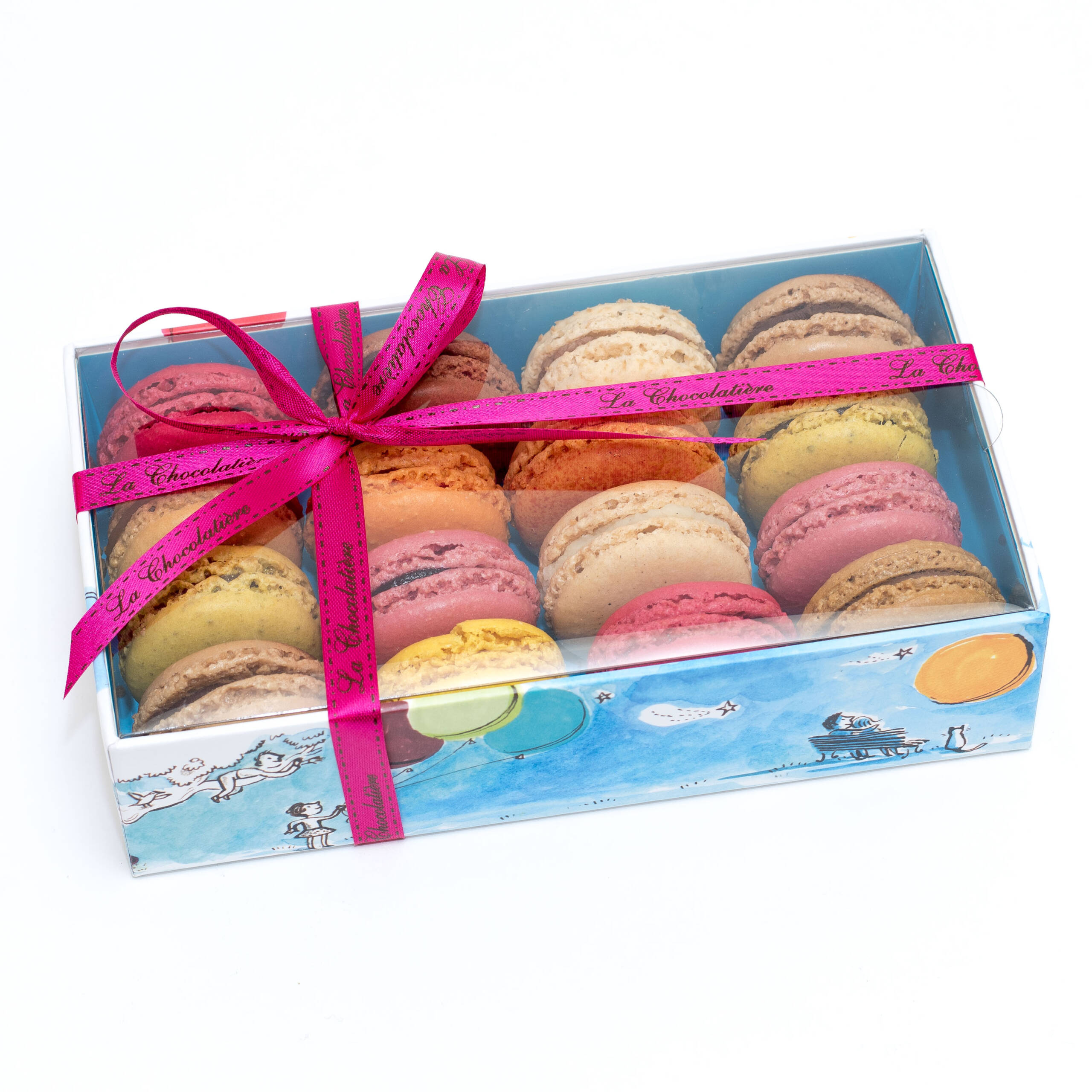 Pâtisserie avec macarons en coffret à offrir À Marseille 13004 Dans Les  Bouches Du Rhône - Nicolas Dastru patissier