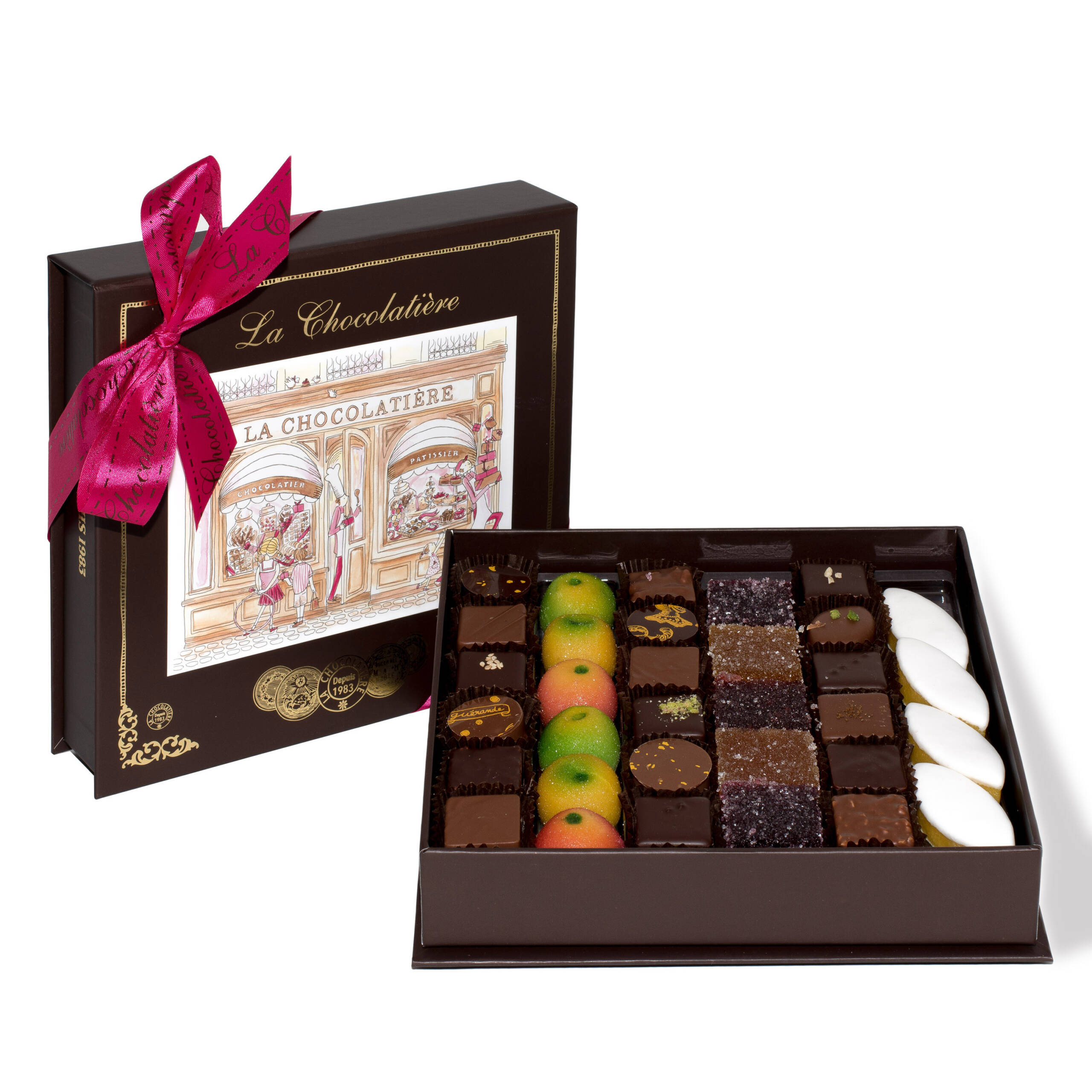 Coffret chocolats et confiseries